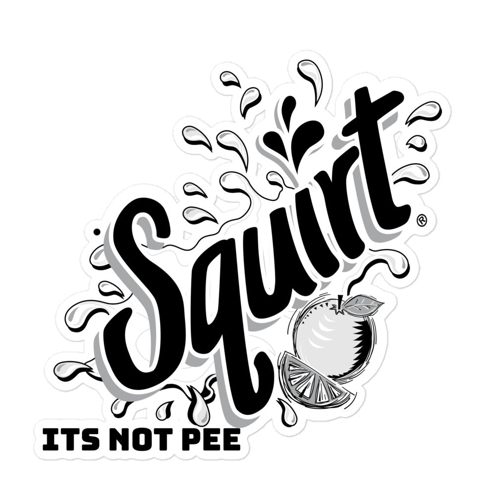 ITS NOT PEE Sticker