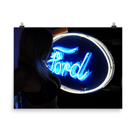 Ford Neon Poster