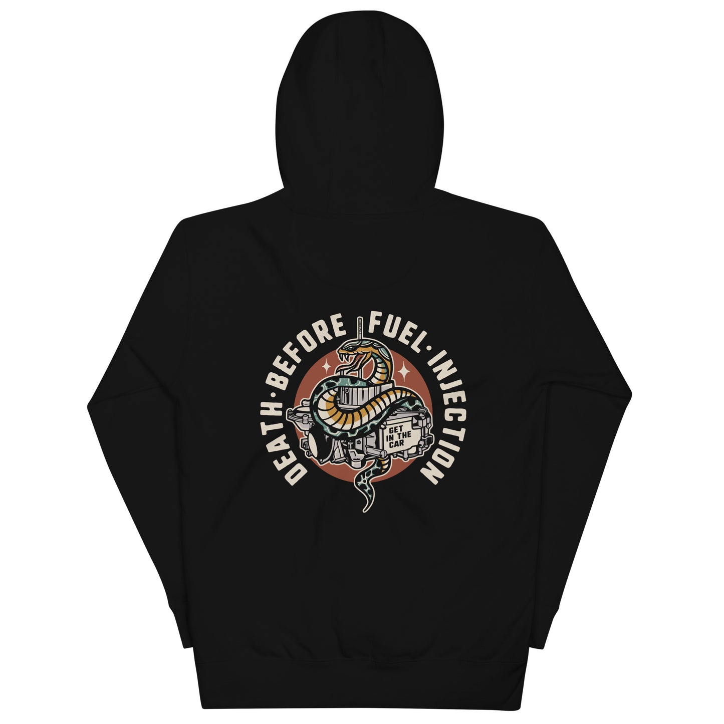 DEATH BEFORE FUEL INJECTION Unisex Hoodie