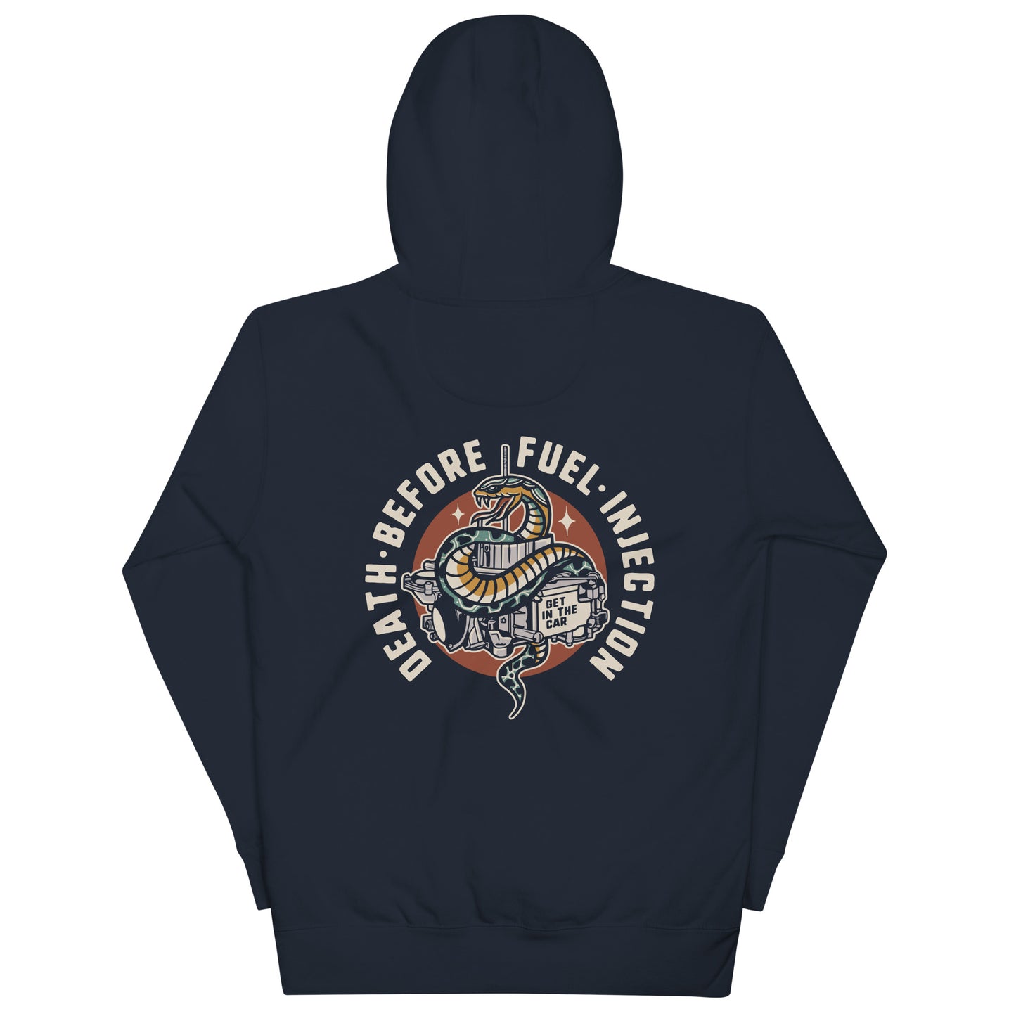 DEATH BEFORE FUEL INJECTION Unisex Hoodie