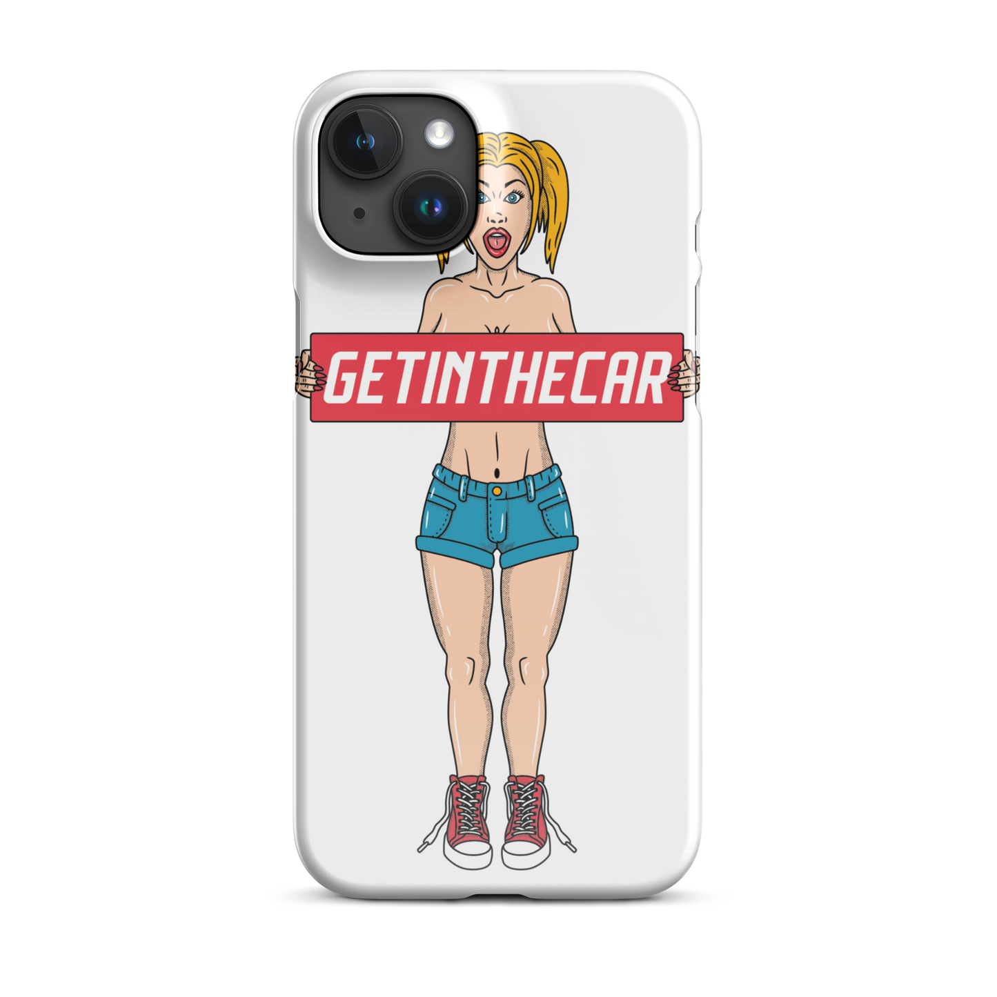 GETINTHECAR Logo Snap case for iPhone®