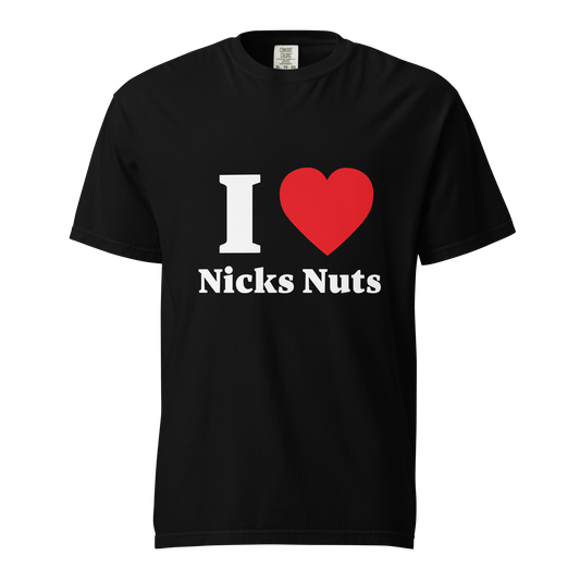 Nicks Nuts I Love Nicks Nuts t-shirt